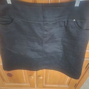 Elegant Black Women's Skort